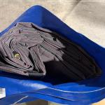 8' x 28' Roll Off Tarp - Heavy Duty Mesh Straight Auto Tarp